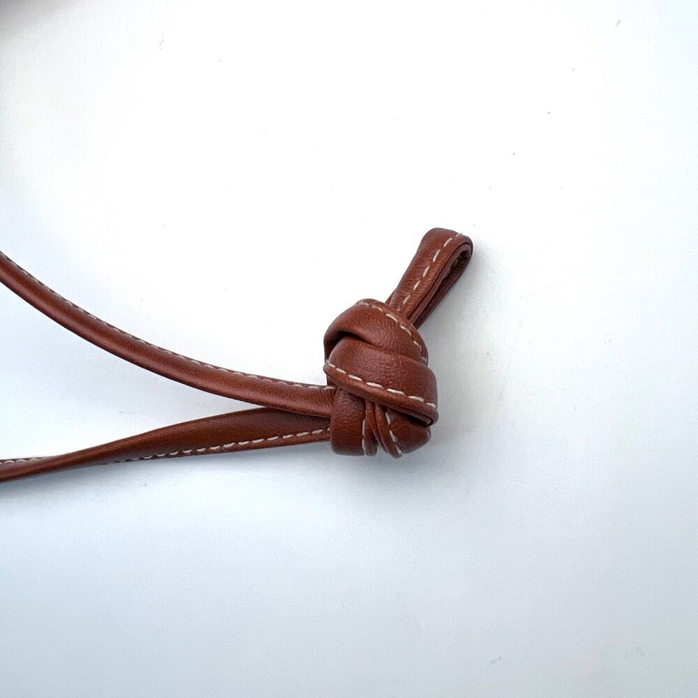 Vintage Crossbody Bag Cream Brown Retro Purse - Picture 9 of 9